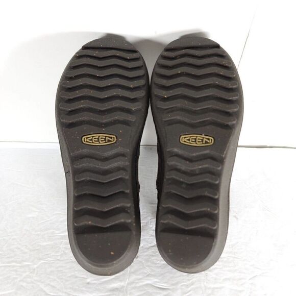 Keen Women's Zurich US 6 Brown Leather Side Zip Ankle Wedge Boots Booties - Picture 12 of 13